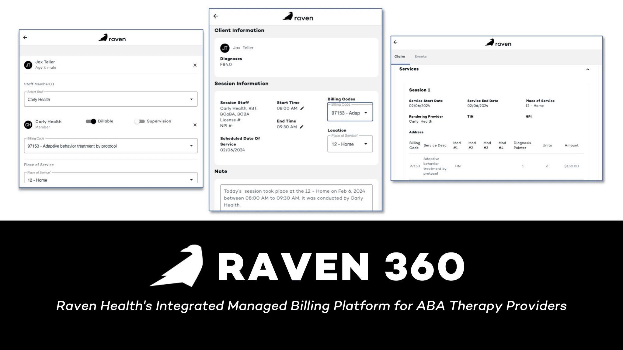Raven 360: Integrated Managed Billing for ABA Therapy Providers