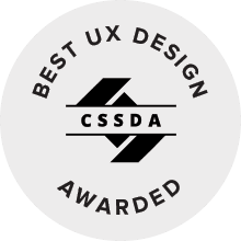 CSS Design Awards - Best UX Design 2026