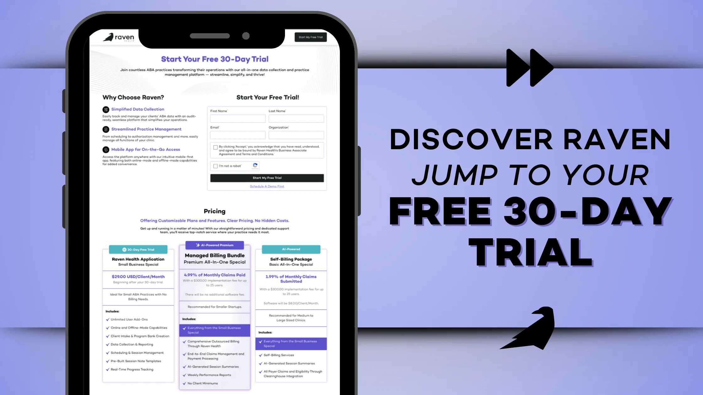 Discover the Power of Raven Health - Now with a 30-Day Free Trial!