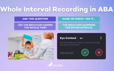 Whole Interval Recording in ABA